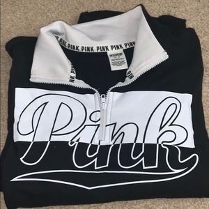 VS PINK quarter zip